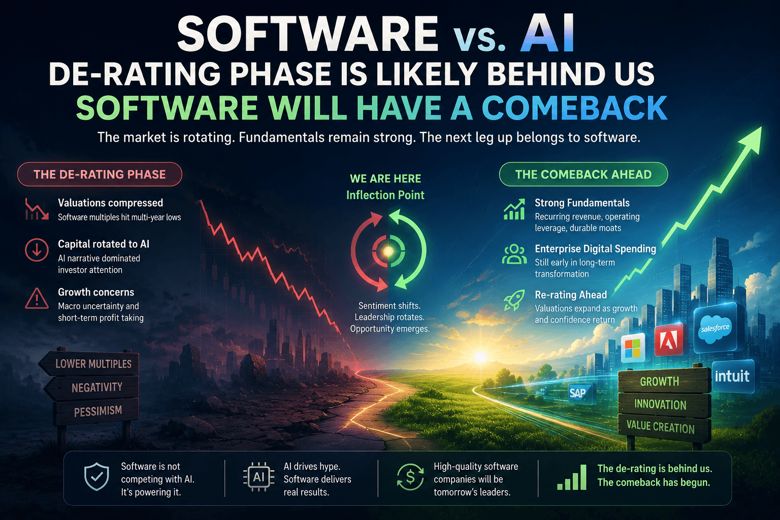 The Software vs. AI De-Rating May Be Behind Us